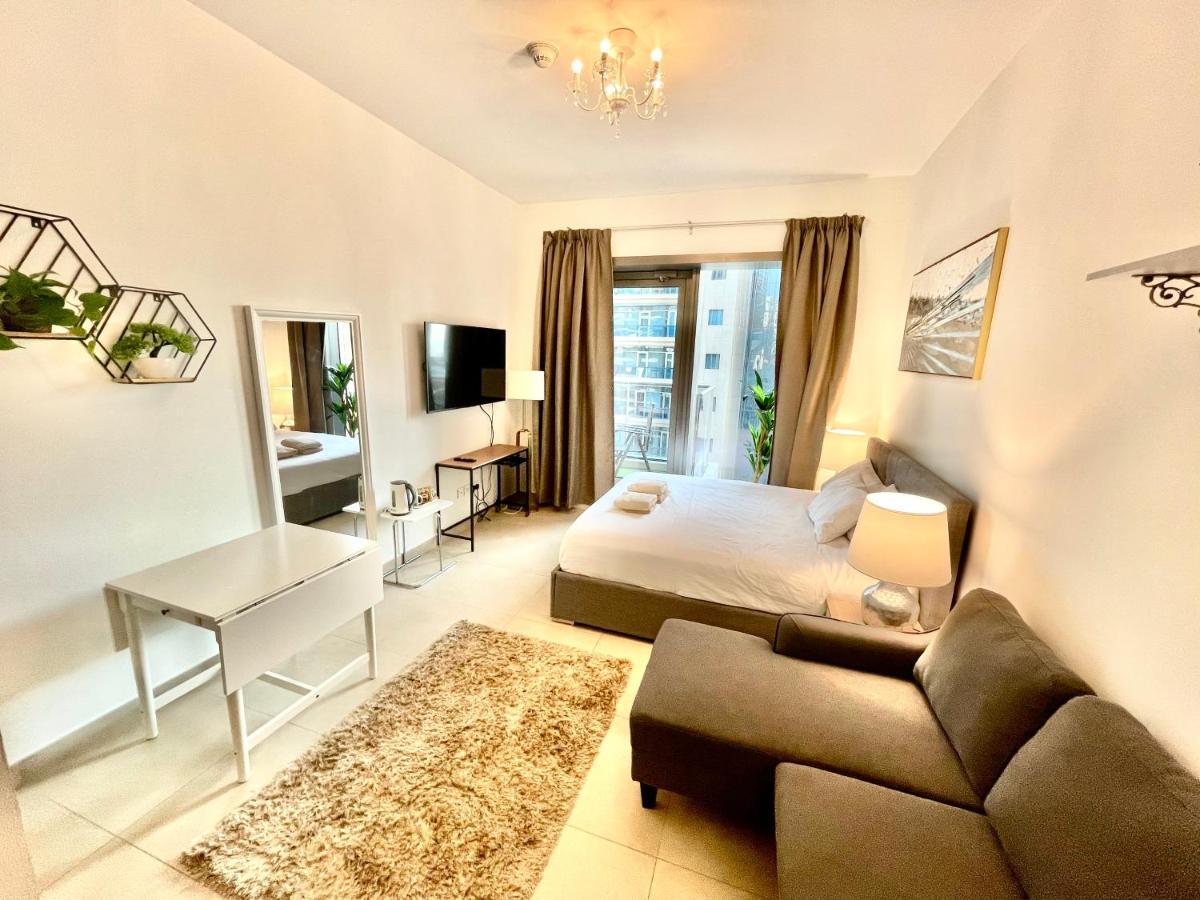 Super Elegant Studio Apartment-Sparkle Tower By Sweet Homes Dubaj Kültér fotó