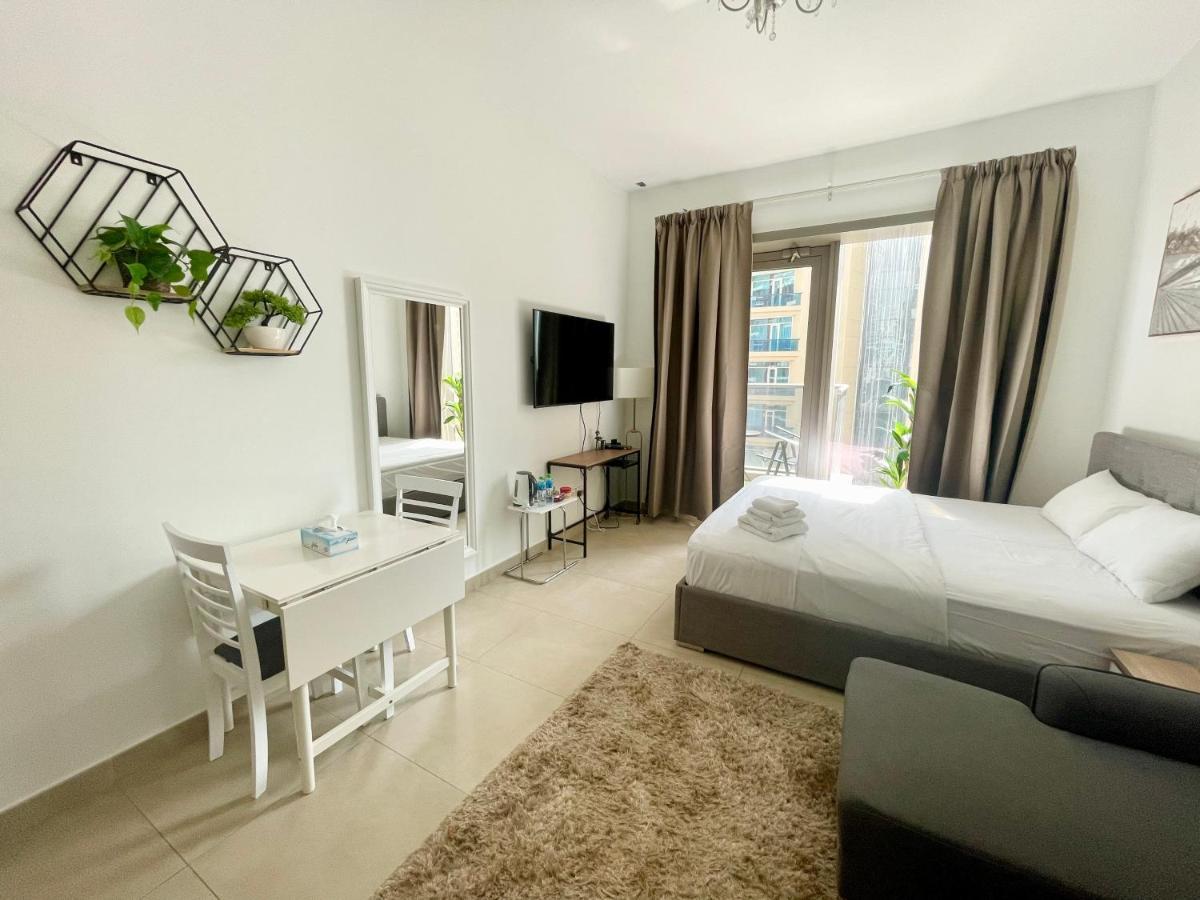 Super Elegant Studio Apartment-Sparkle Tower By Sweet Homes Dubaj Kültér fotó